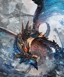 The dragon of Ice插画图片壁纸