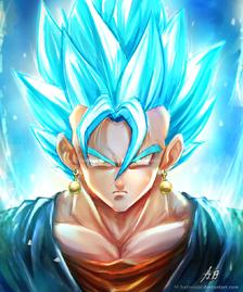 Vegito Blue插画图片壁纸