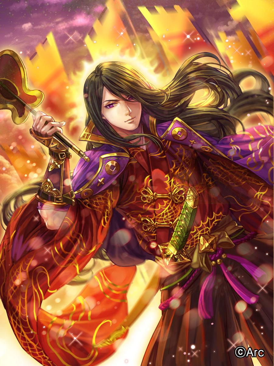 战国姬神:真田幸隆插画图片壁纸