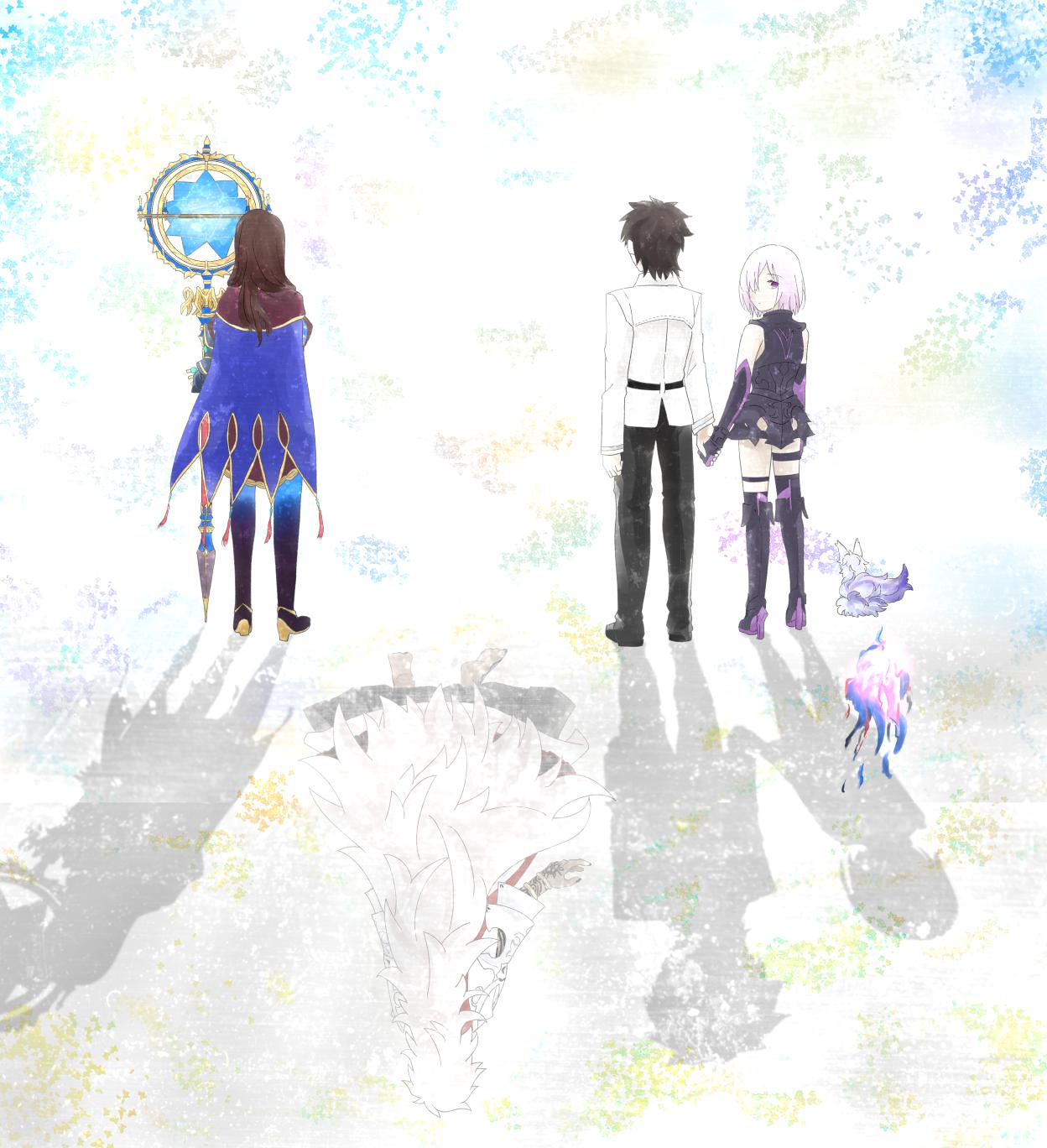 Fate/Grand Order〔第2张最终章剧透差分注意〕插画图片壁纸