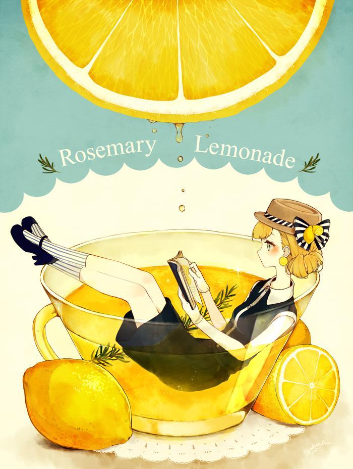 lemonade插画图片壁纸