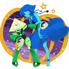 peridot & lapis插画图片壁纸