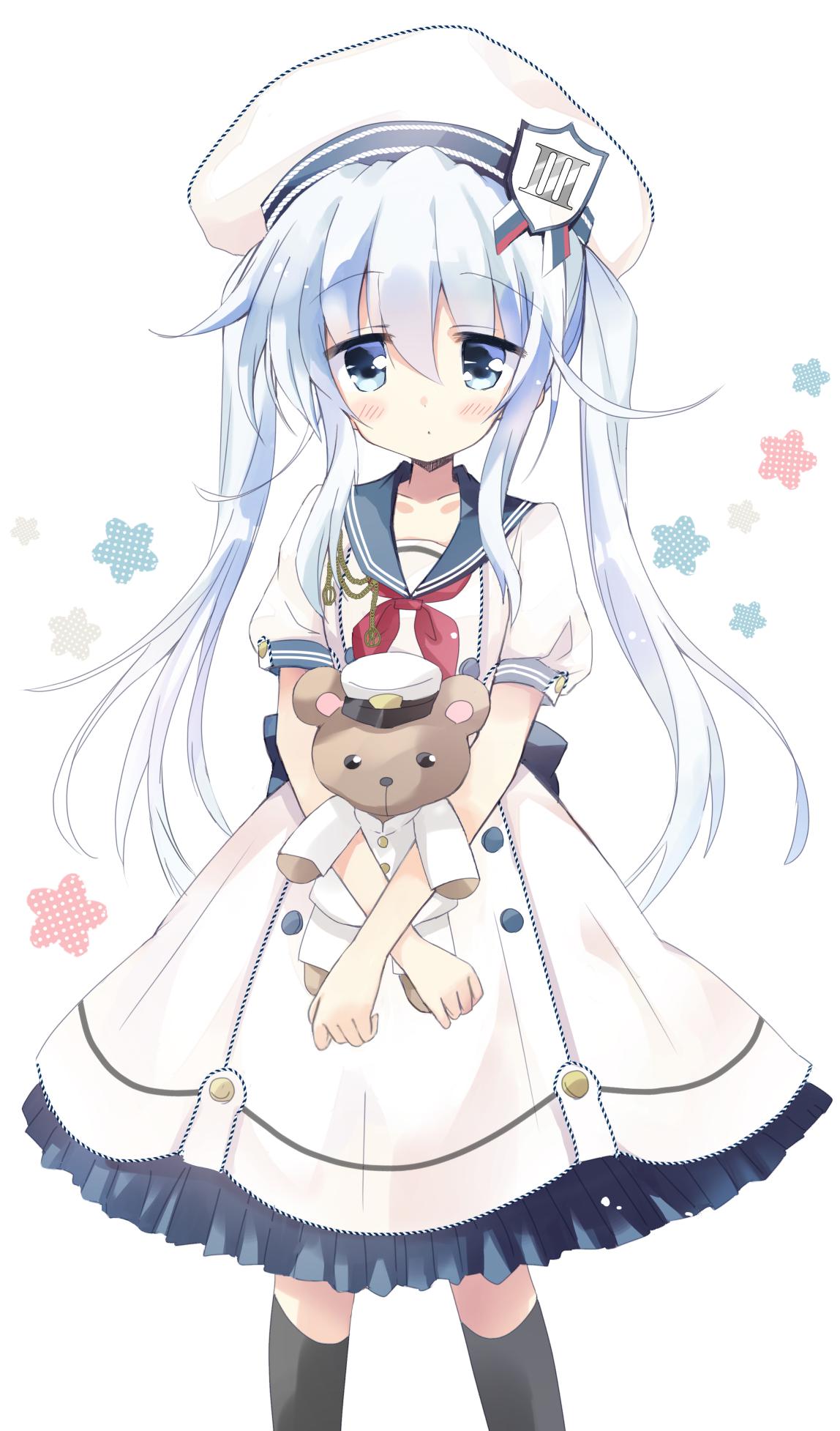 响双马尾水手连衣裙