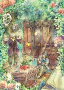 Alice in Oriental world插画图片壁纸