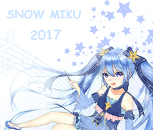 雪ミク2017-VOCALOID初音未来
