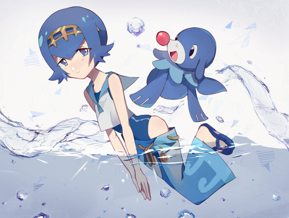 睡莲-口袋妖怪日月水莲队长