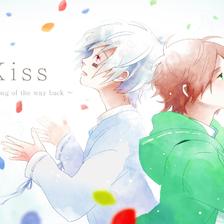 kiss /艳阳插画图片壁纸