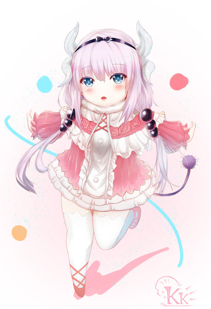 Kanna-chan~插画图片壁纸