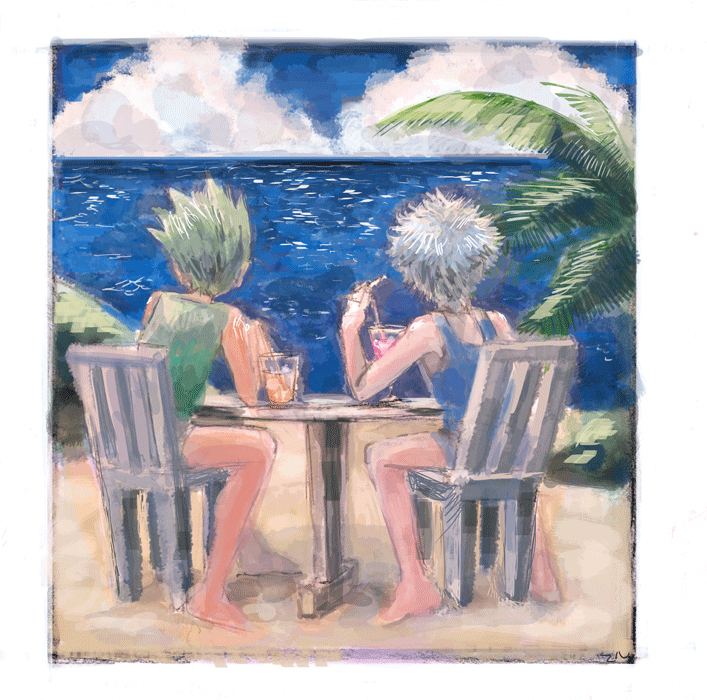 H×Hlog插画图片壁纸