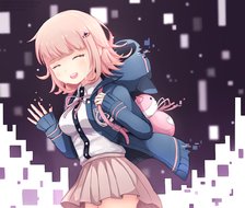 Chiaki Nanami-fanart弹丸论破