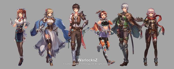 【お仕事】　WarlocksZ　（魔法軍團Z）插画图片壁纸