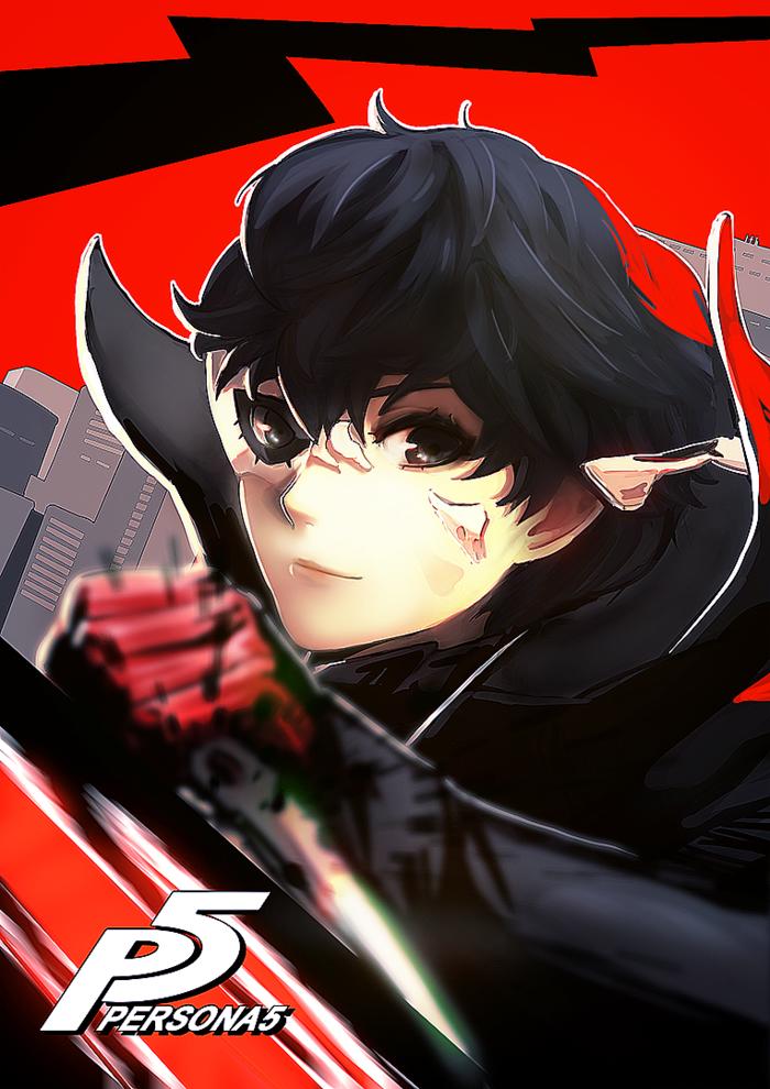 Persona 5插画图片壁纸