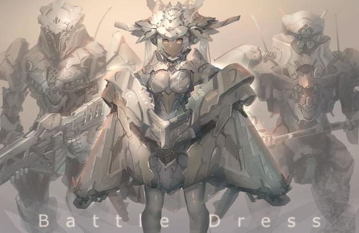 Battle Dress插画图片壁纸