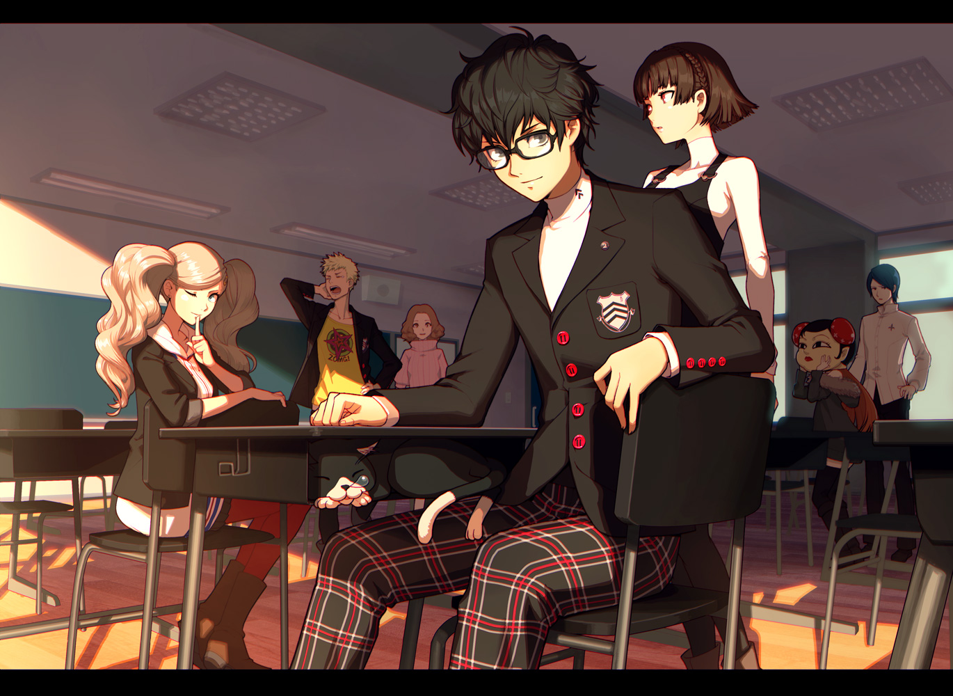 P5 怪盗団-女神异闻录5喜多川祐介