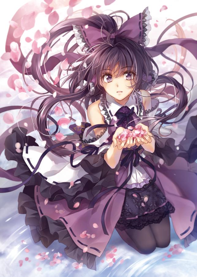 紫灵梦插画图片壁纸