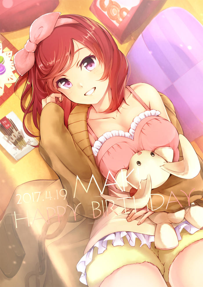 真姬HAPPY BIRTHDAY！！插画图片壁纸