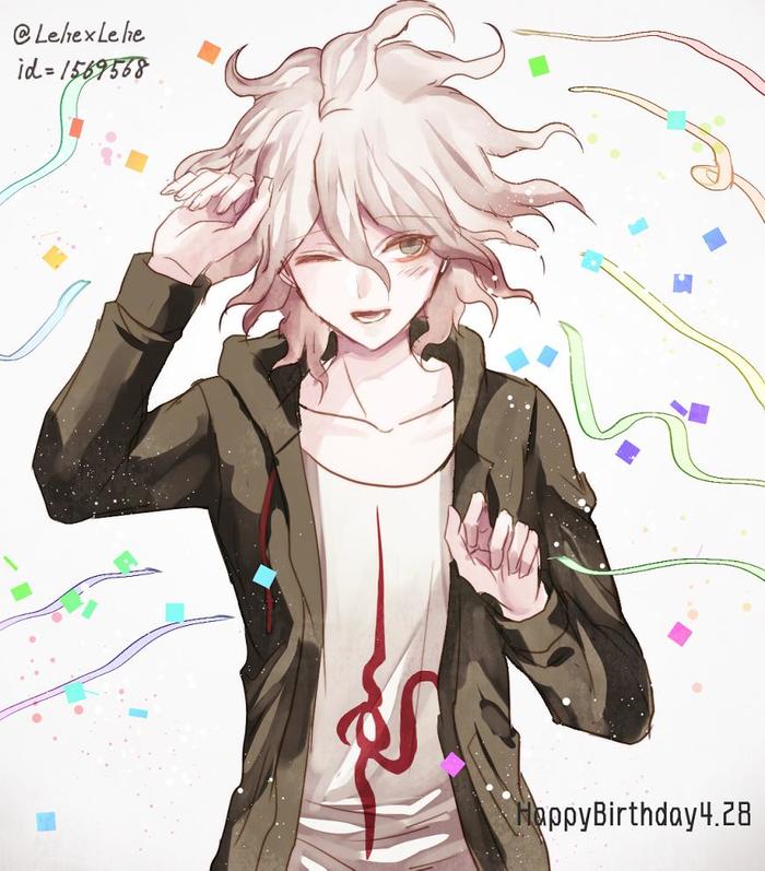 HAPPY BIRTHDAY 4.28插画图片壁纸