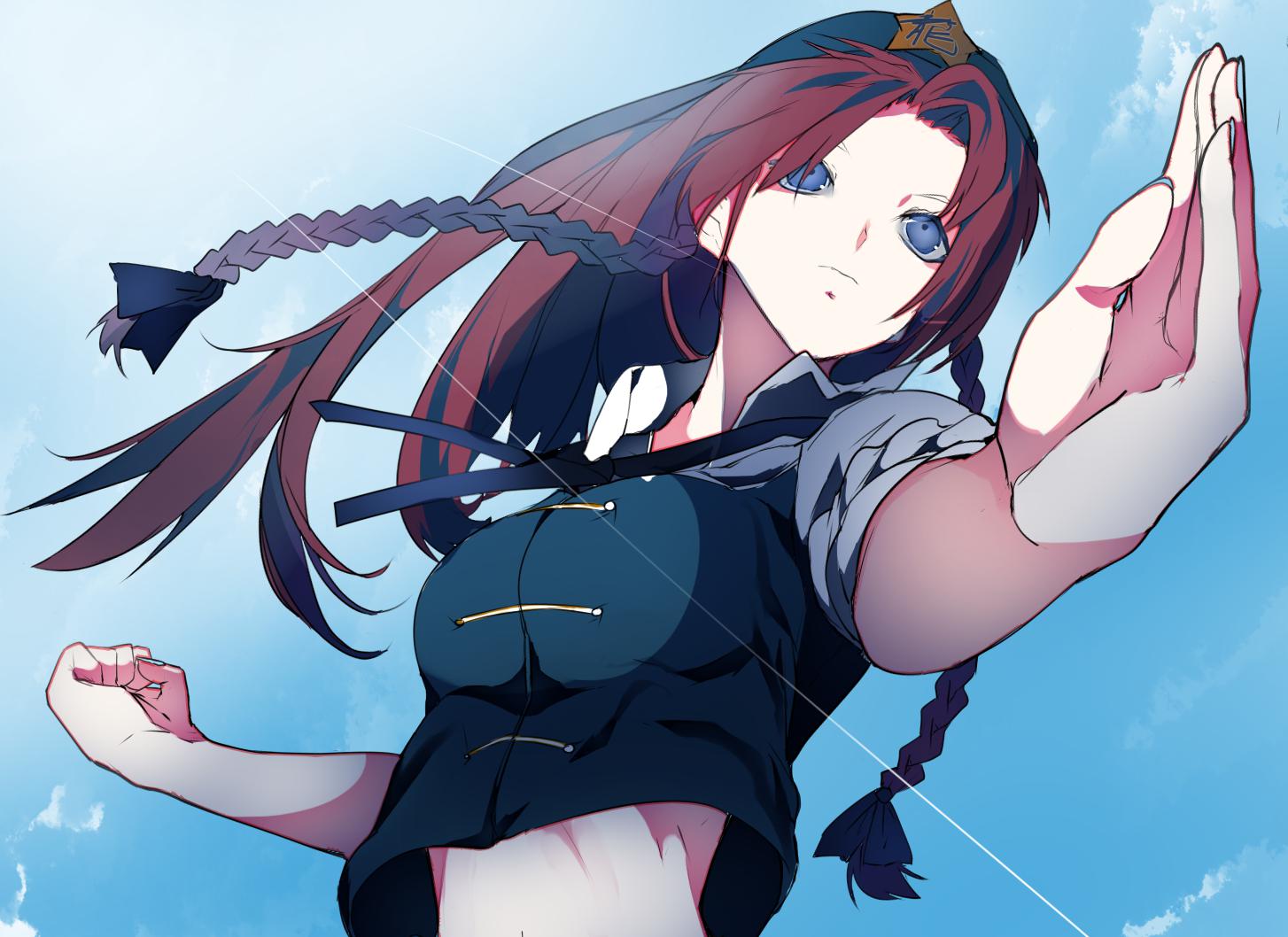 每天的晨练插画图片壁纸