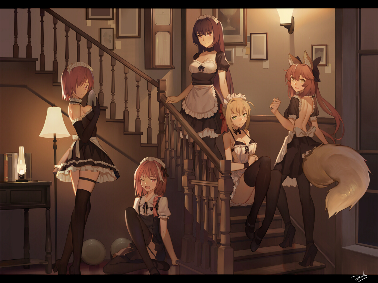 Fate/Maids头像同人高清图