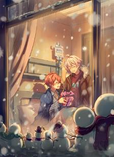 「Merry Christmas, Riku」插画图片壁纸