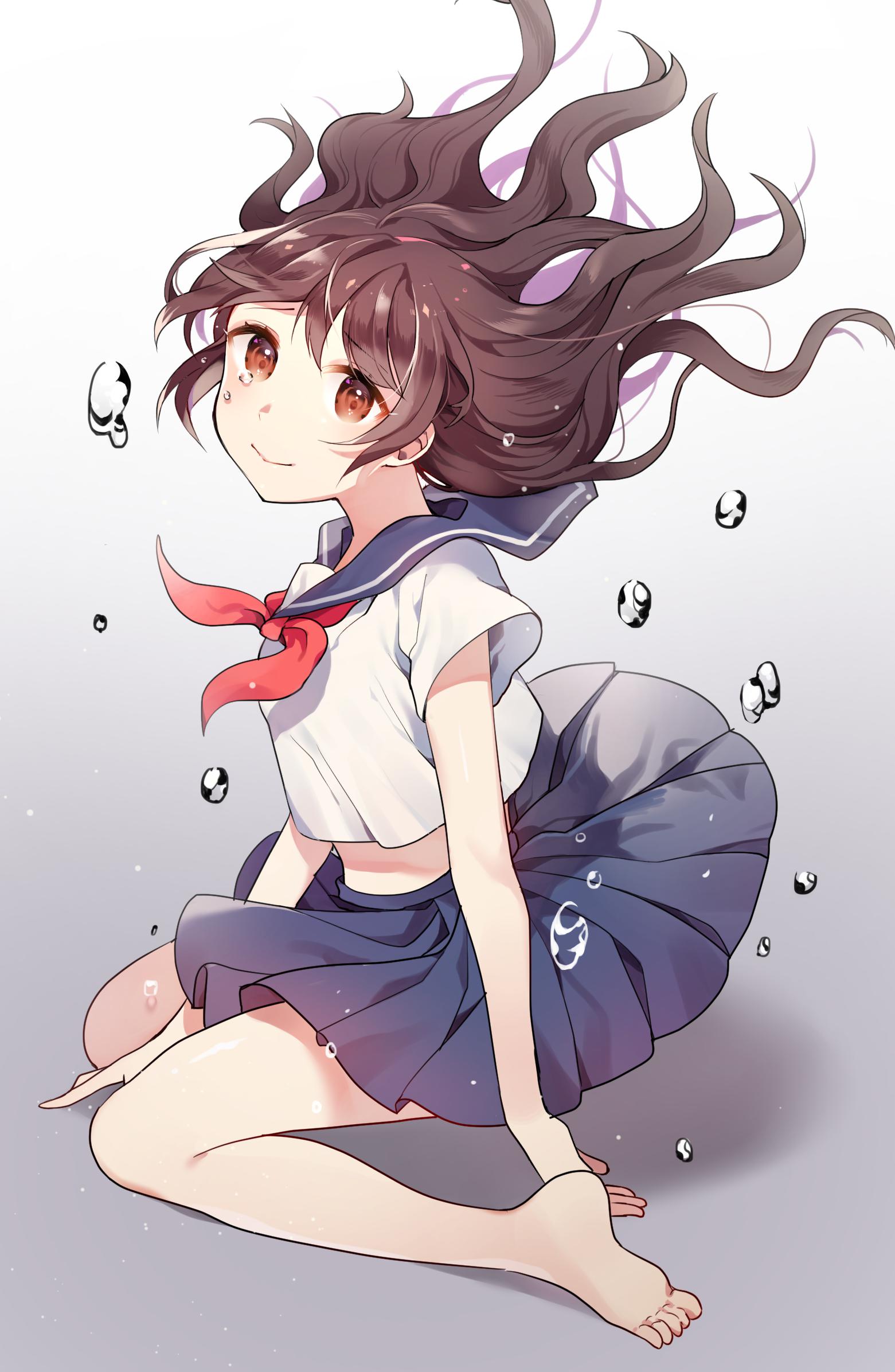 水手服插画图片壁纸