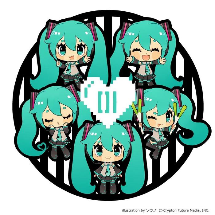 【初音未来×时尚中心岛村合作插画图片壁纸