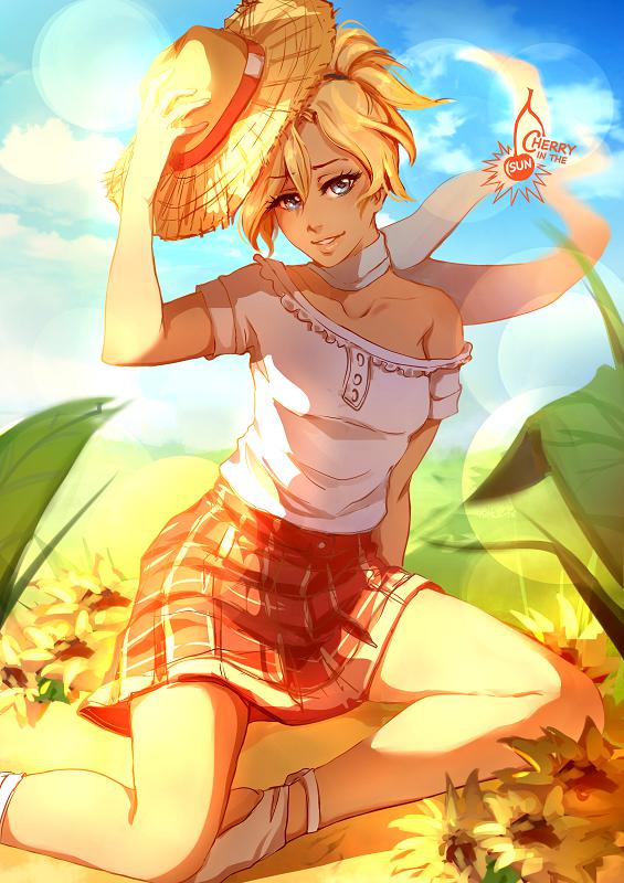 Mercy - First day of Summer插画图片壁纸