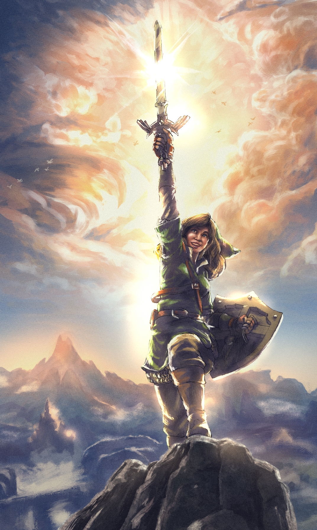 Legend of Zelda Commission插画图片壁纸