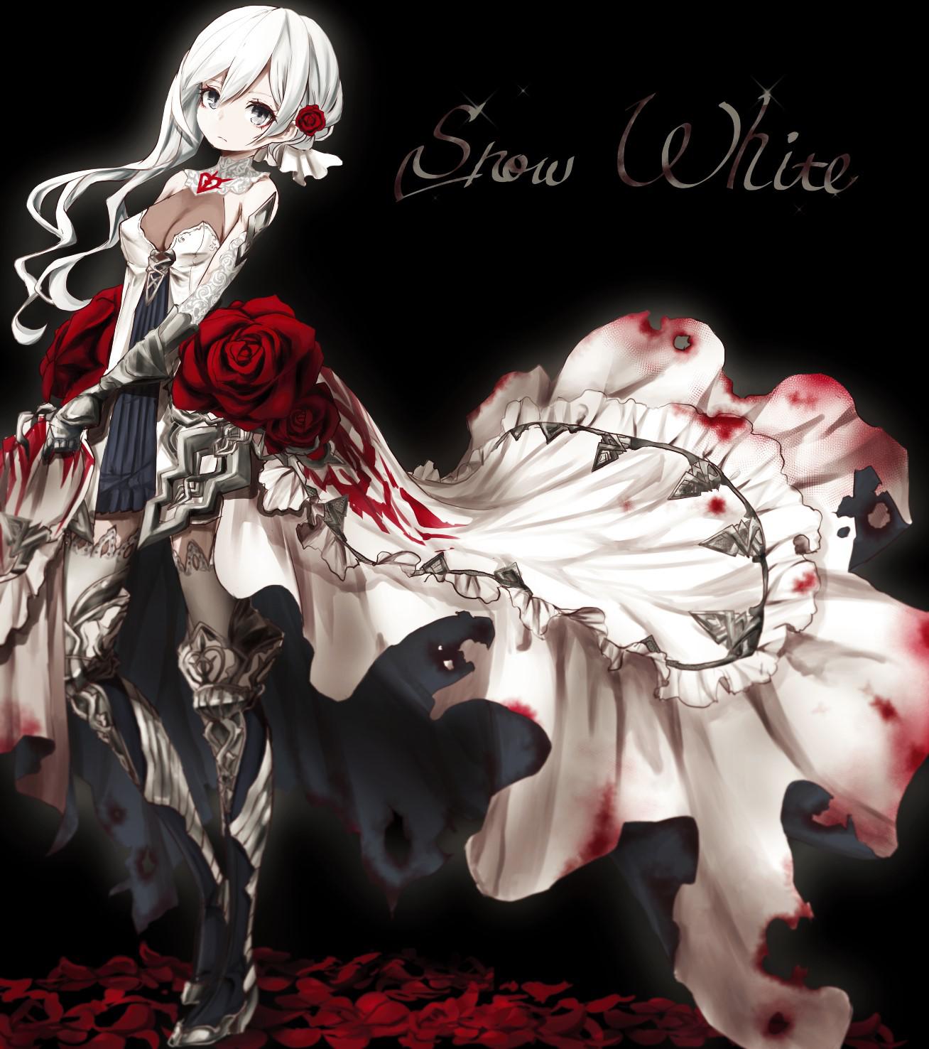 Snow White-スノーホワイト(シノアリス)白发