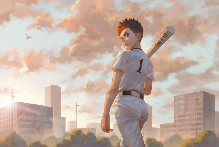 野球少年R18小游戏宣传绘插画图片壁纸