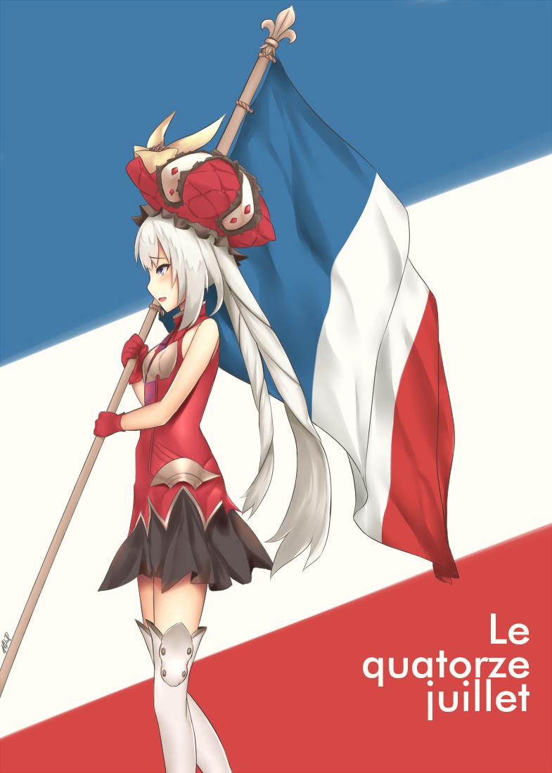 La fête nationale插画图片壁纸