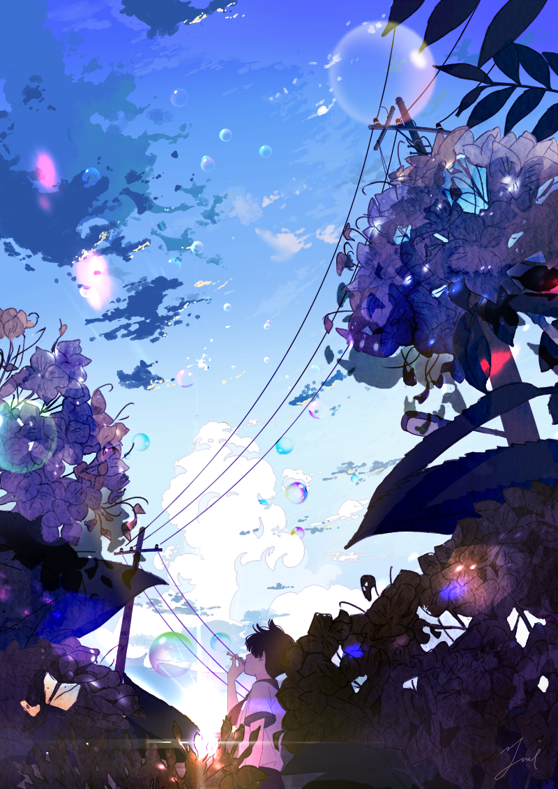 ７月插画图片壁纸