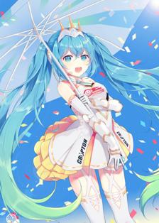 RACING MIKU 2015插画图片壁纸