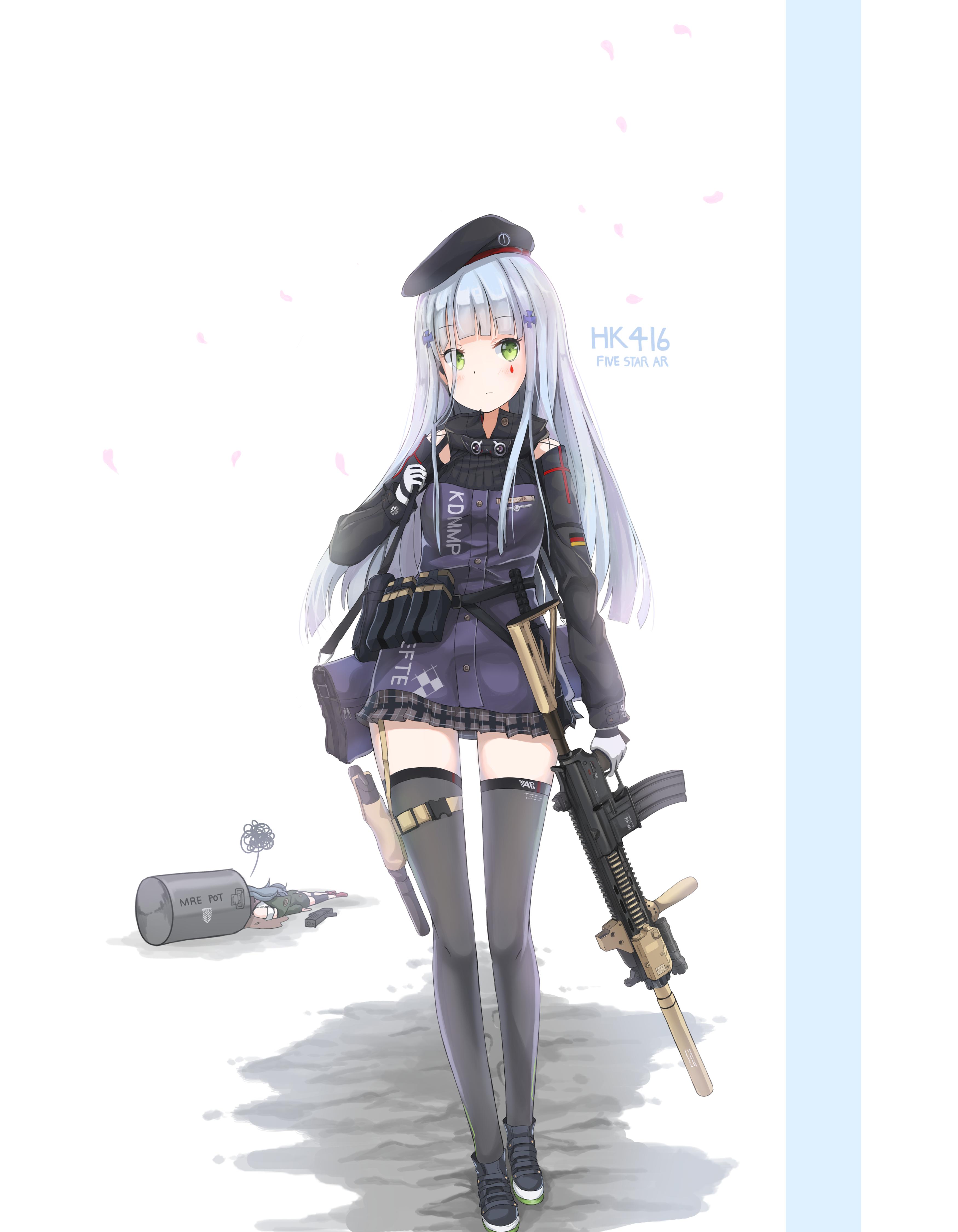 少女前線員的前涼線hk416