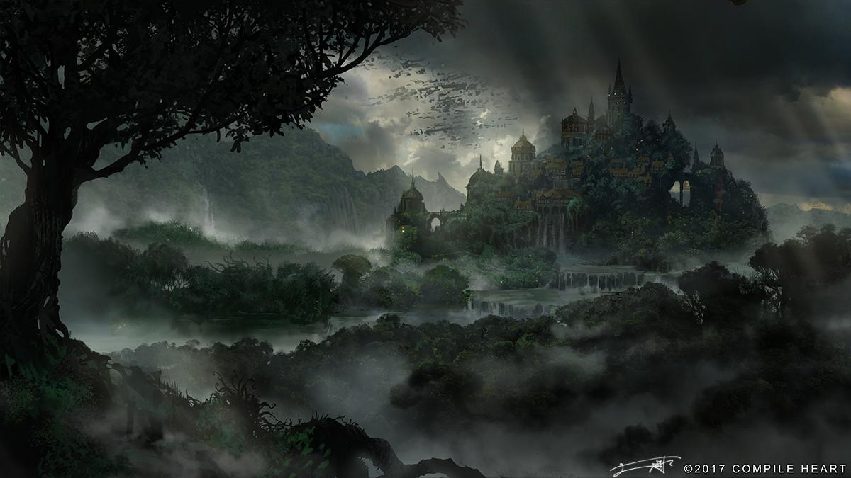 「Death end re;Quest 」深い森插画图片壁纸