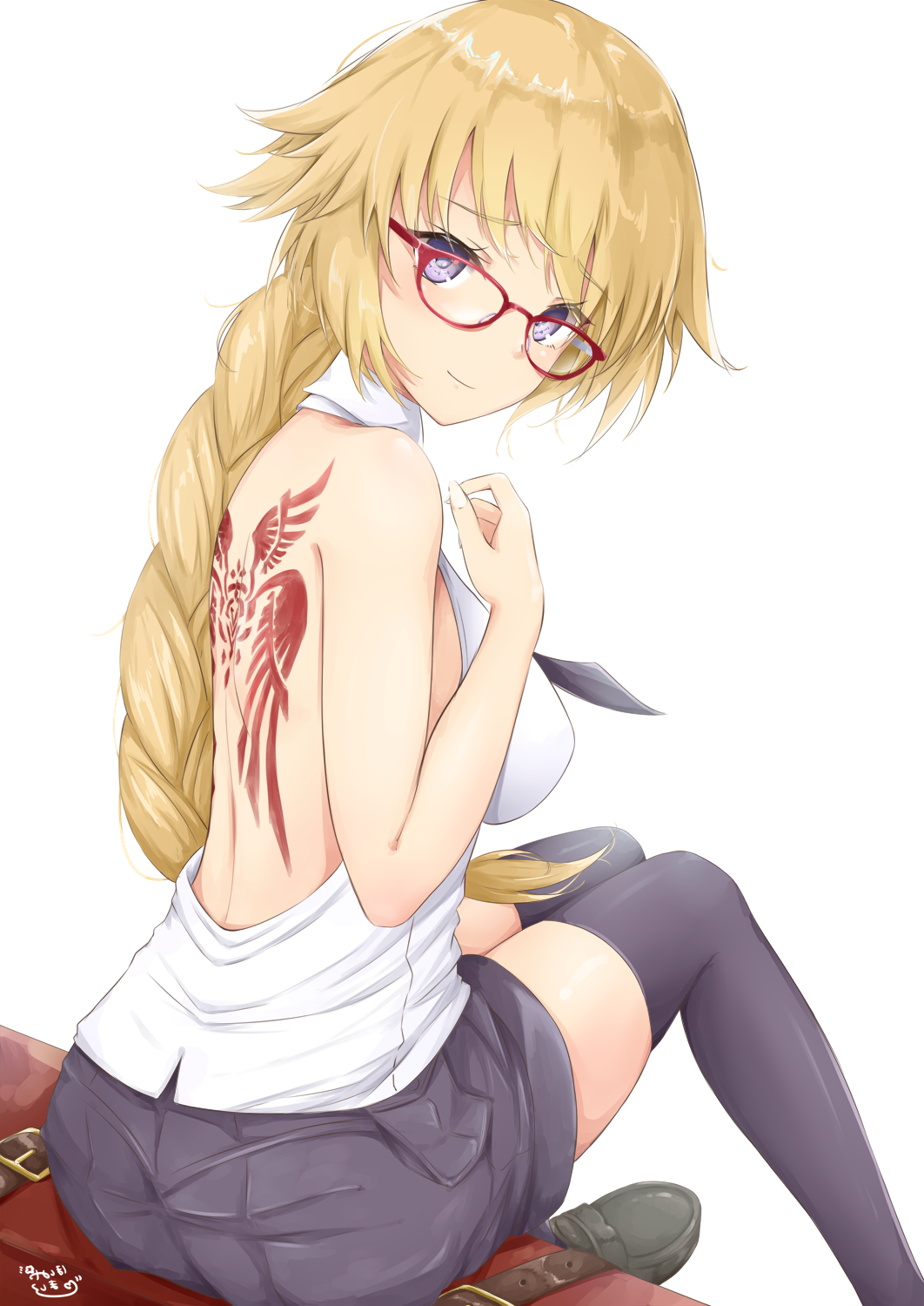 【Fate】ジャンヌ插画图片壁纸