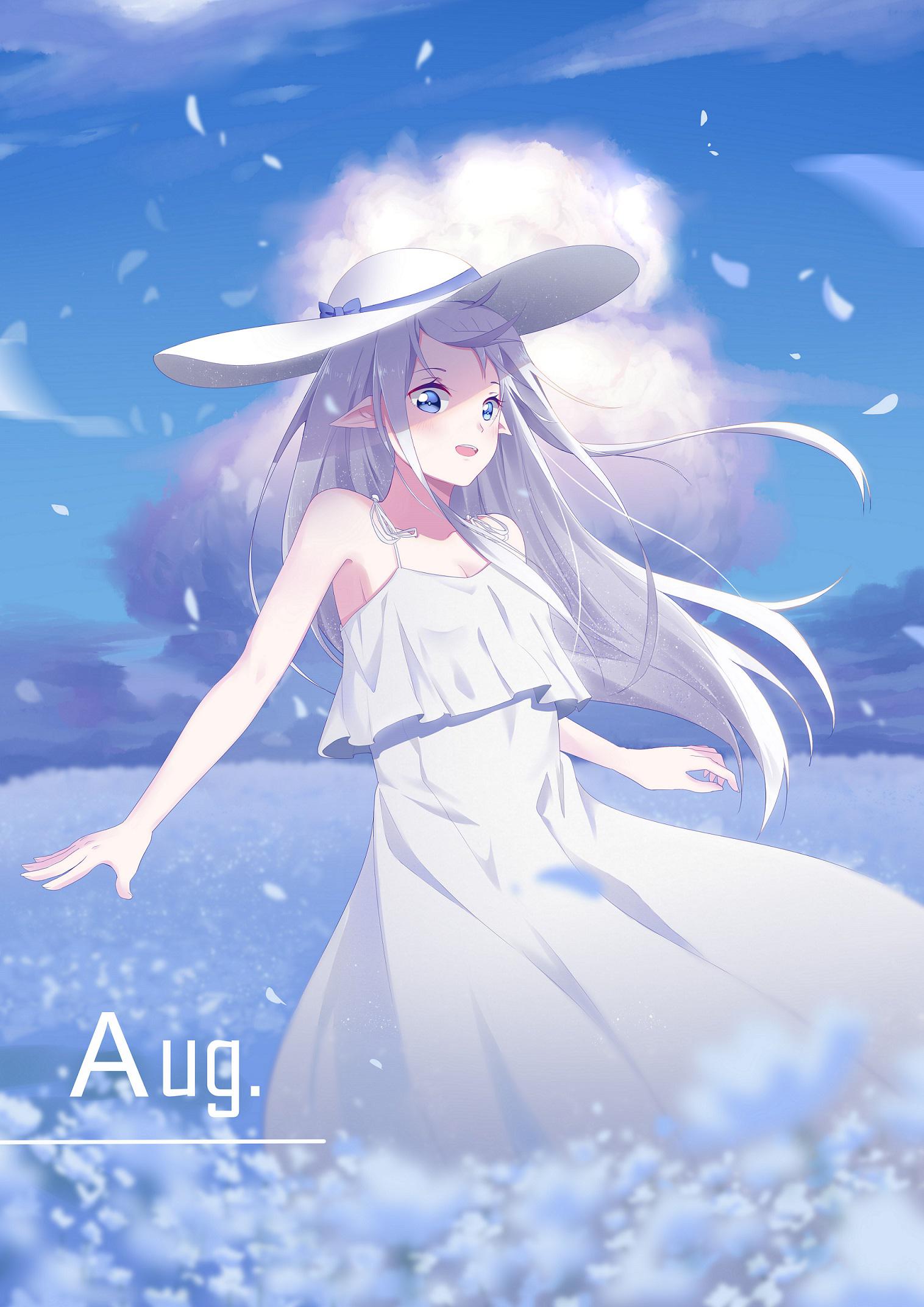 花海插画图片壁纸