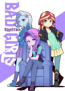 BAD Equestria GIRLS插画图片壁纸