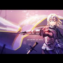 Jeanne D' Arc插画图片壁纸