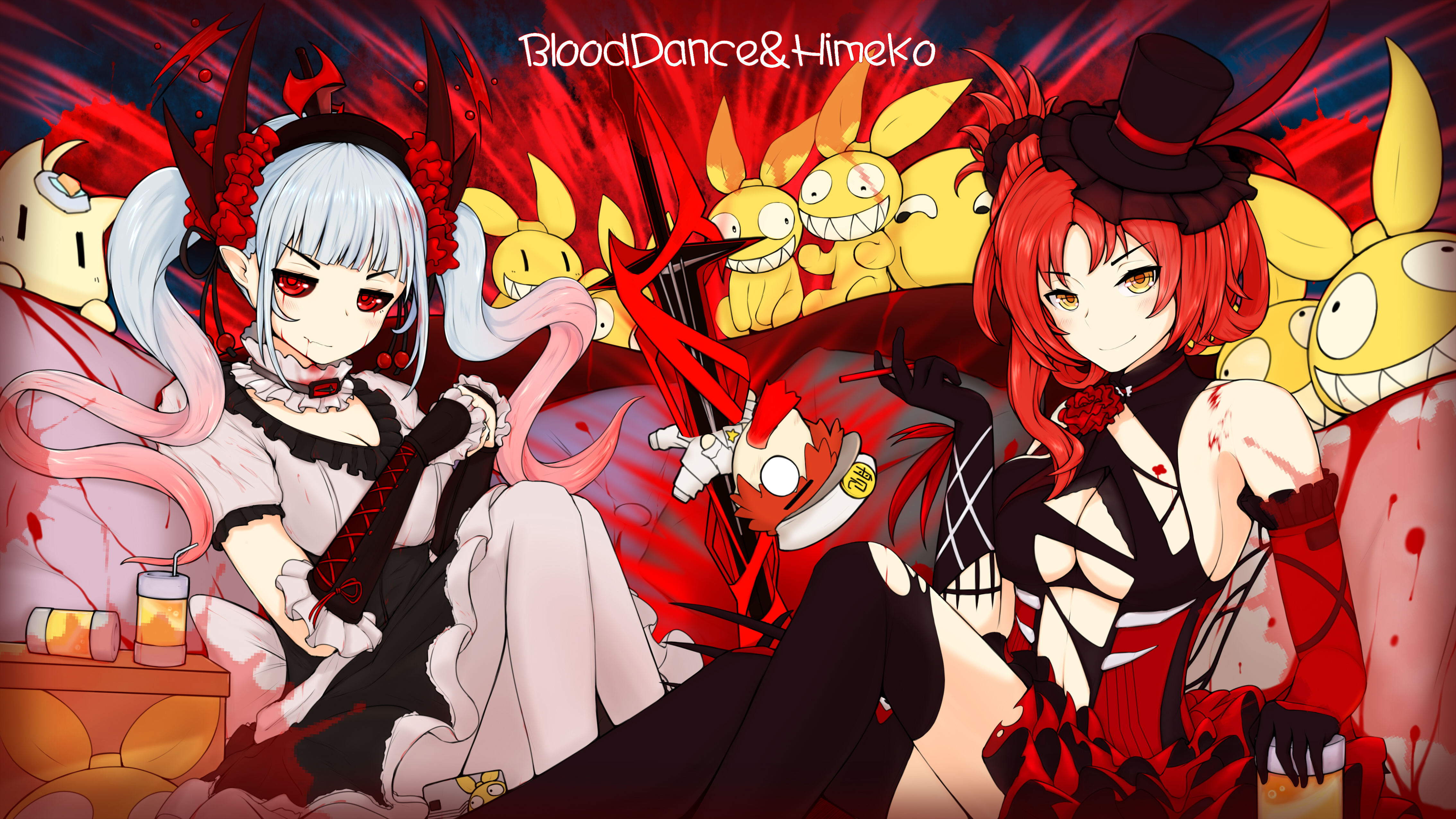 BloodDance&Himeko插画图片壁纸