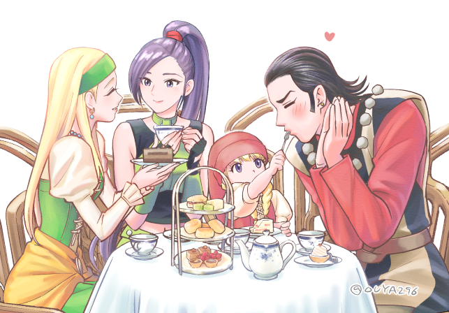茶会插画图片壁纸
