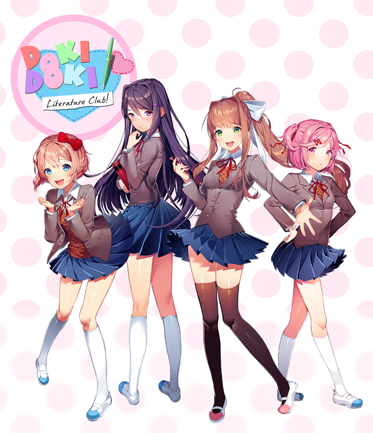 Doki Doki Literature Club插画图片壁纸