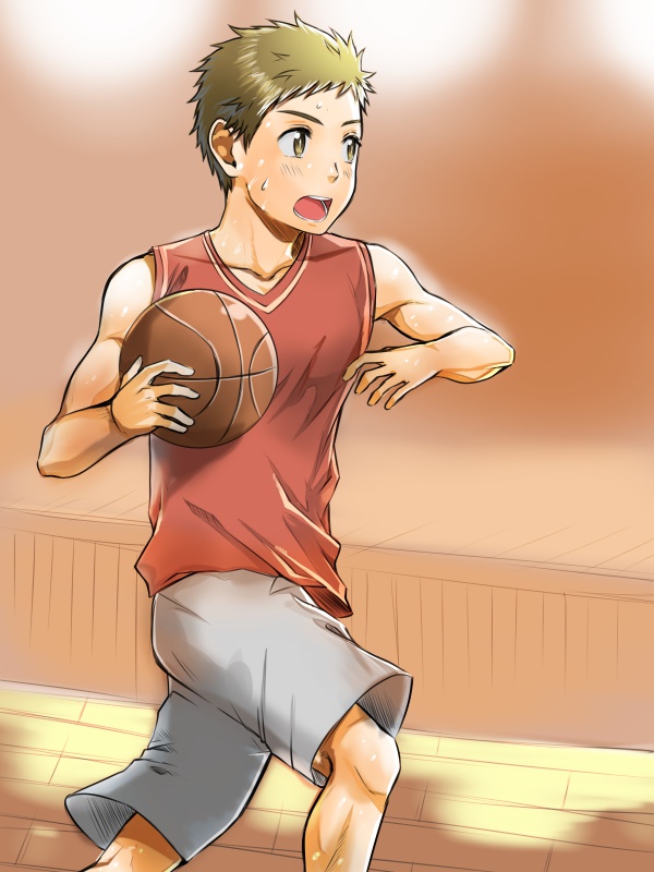 短发体育少年-篮球部-