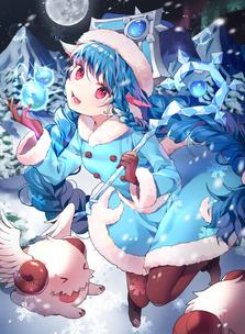 Winter wonder lulu插画图片壁纸