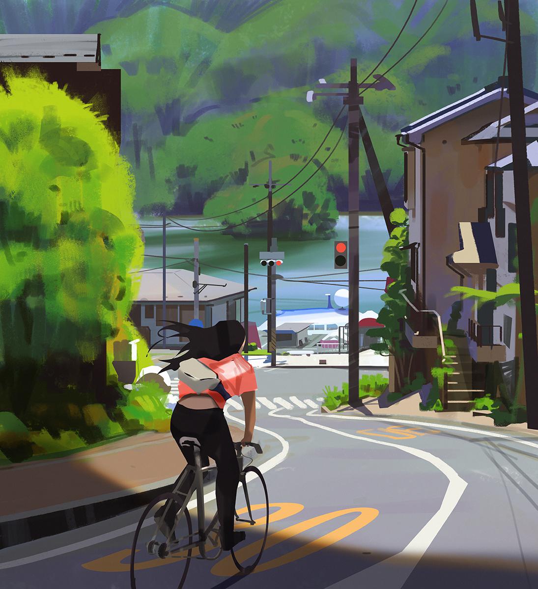 bikeride-illustrationconcept