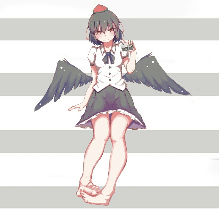 射命丸文 射命丸文 东方project 同人 画师通