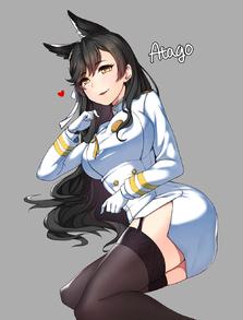 Atago[爱宕]插画图片壁纸