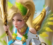 Mercy Winged Victory . Overwatch