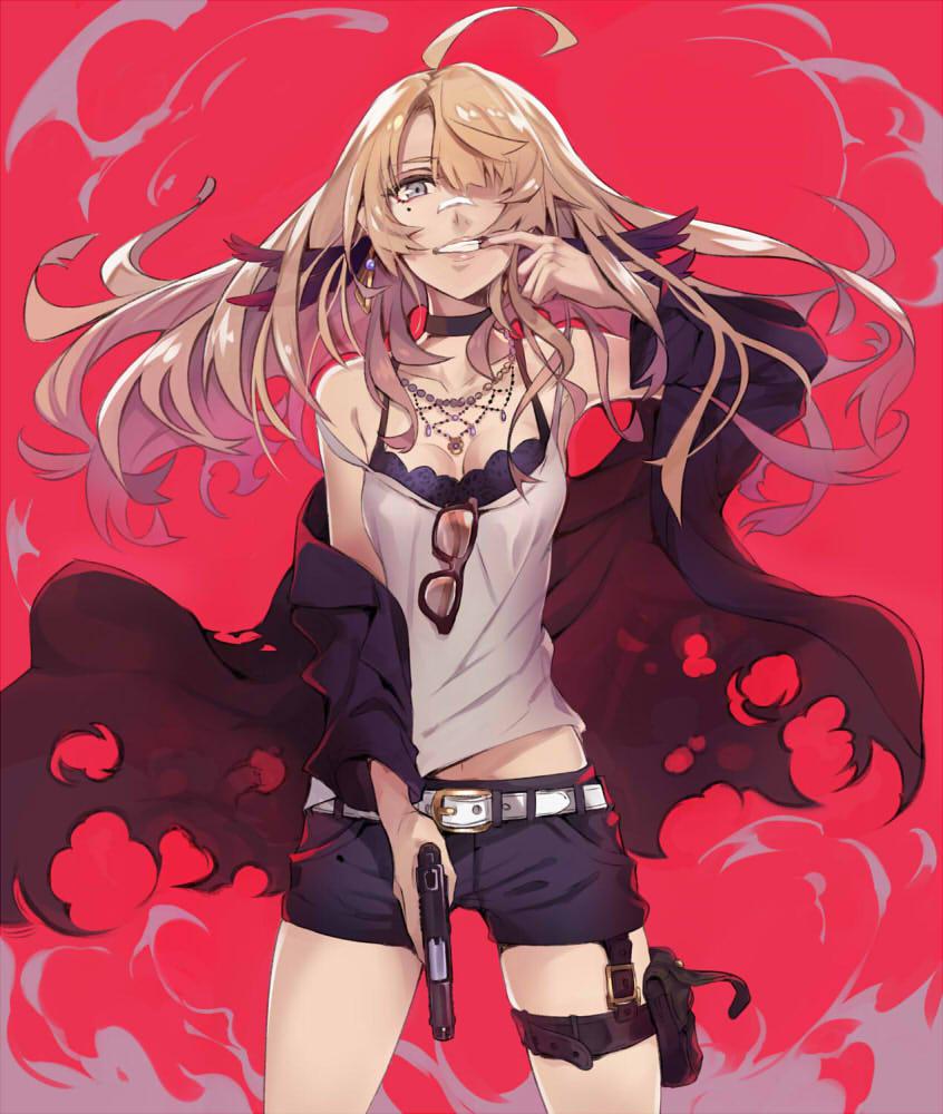 Red插画图片壁纸