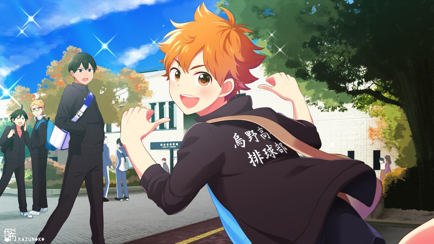 领受的景色日向翔阳横图